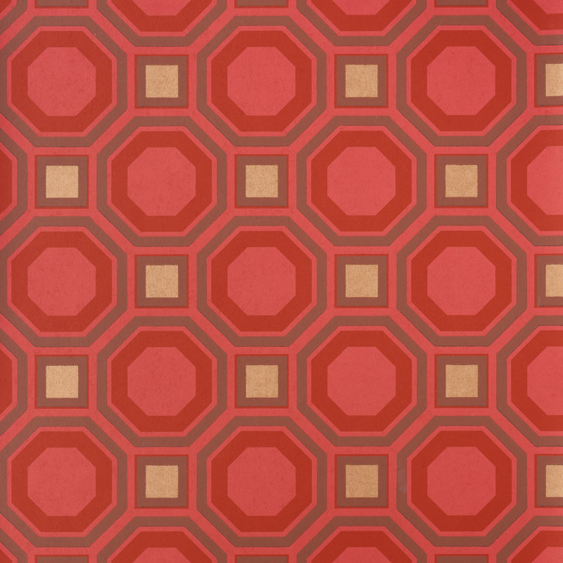 Hanover Wallpaper, Ruby