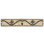 Carreau de mosaïque de marbre et de plancher en marbre 4 po x 12 po Wfantstar Azalea