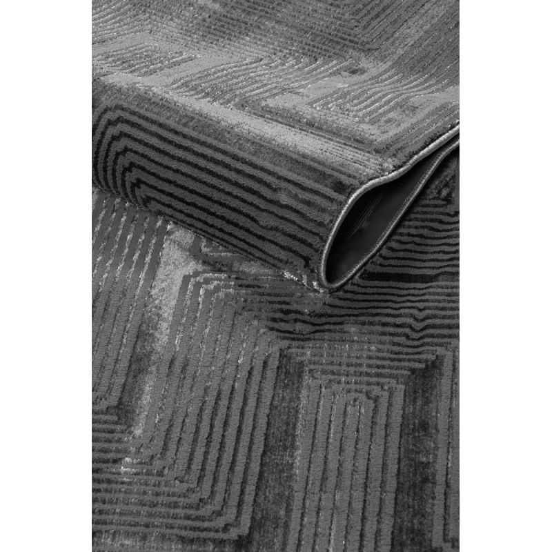 Deddrick Abstract Indoor / Outdoor Area Rug, Runner 60 x 300 cm