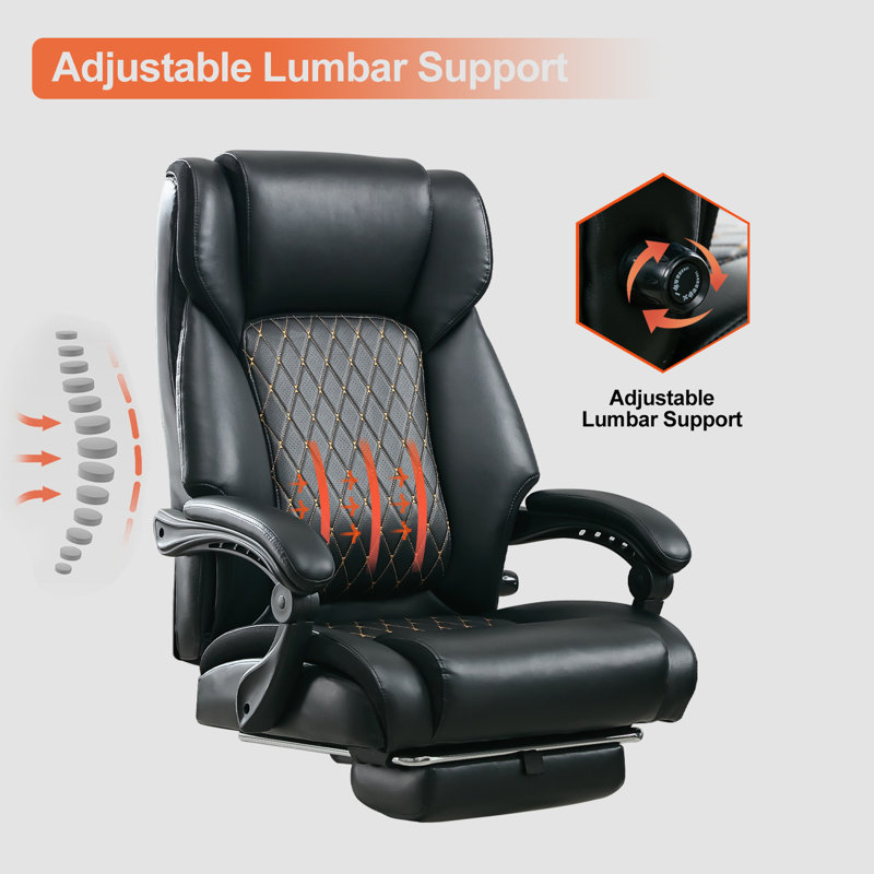 440LBS Heavy Duty High Back Executive Chair Ergonomic Computer Desk Chair