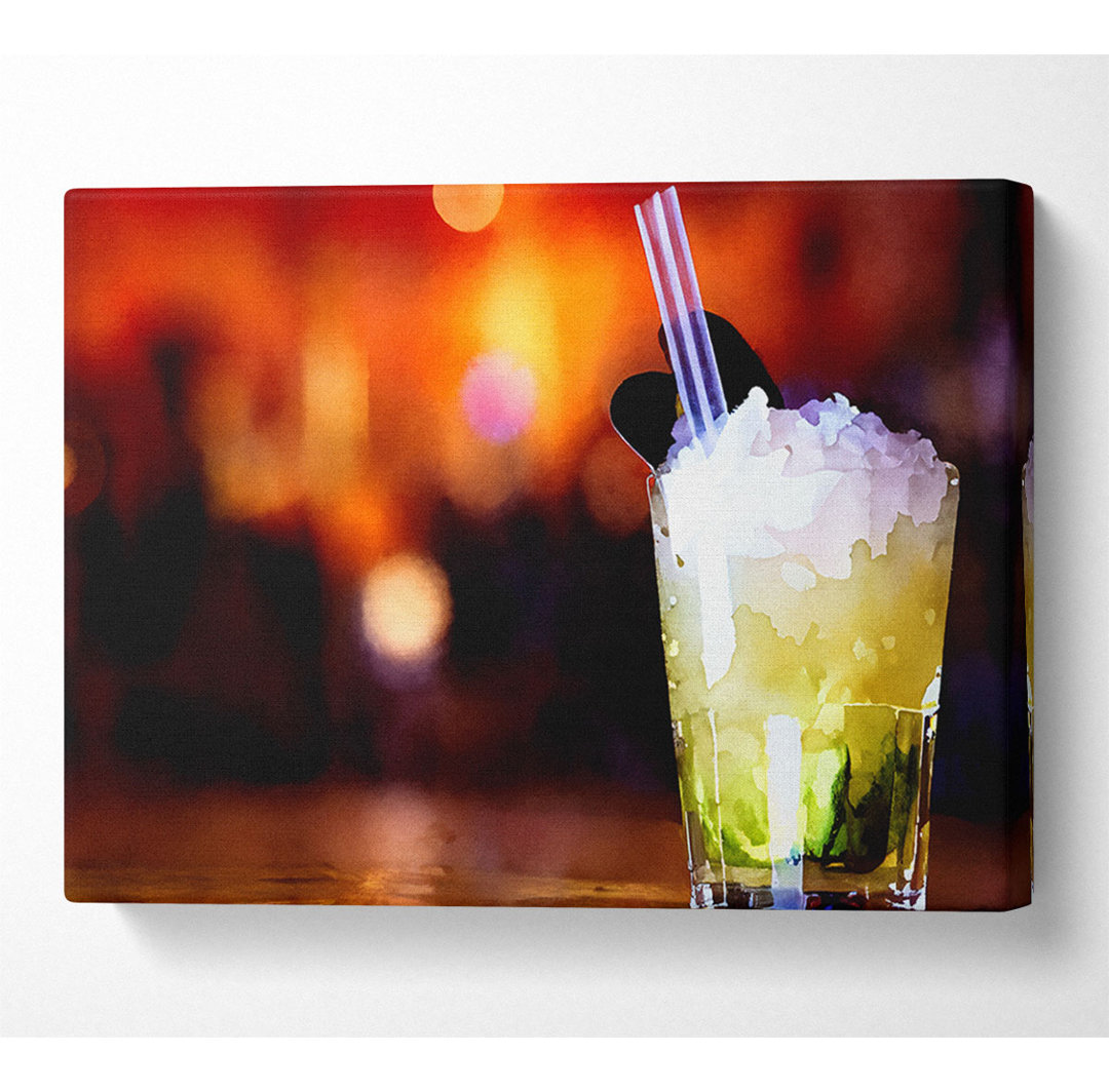 Lime Cocktail - Kunstdrucke auf Leinwand