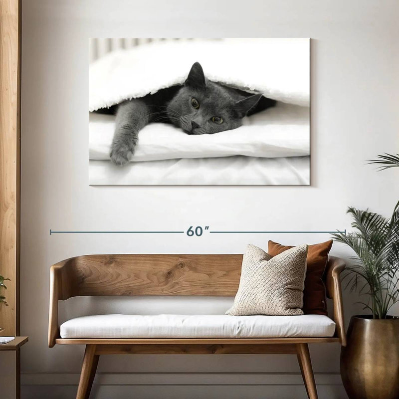 Brampt Lazy Cat, 30" H x 45" W