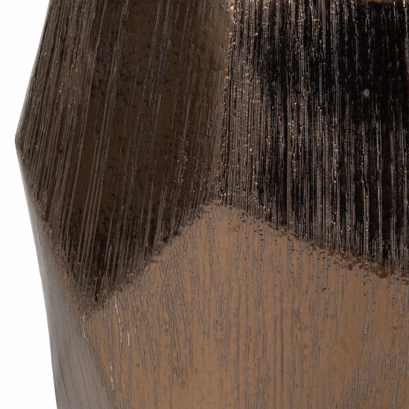 20" Tiziano Bronze Garden Stool