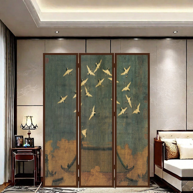 Classical aesthetic screen, 70.86" H x 53.14" W x 1.18" D