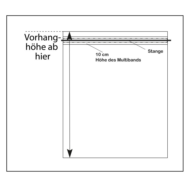 Wiessee, 150cm Width x 325cm Drop