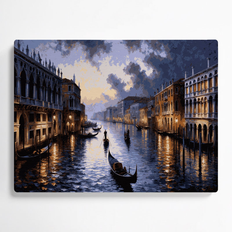 Art mural mauve en cités, villes, Italie, H 11 po x l 14 po