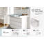 80cm Wide Universal Baby Changing Top for Dressers – White