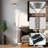 Hajrat 71" LED Mother and Child Torchiere Floor Lamp