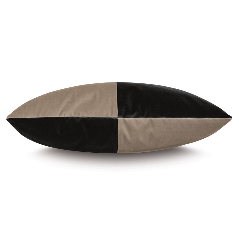 Studio 773 Lifestyle Down Reversible Throw Pillow, Charcoal/Khaki