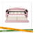 Twin Size Upholstered Daybed With Storage Armrests, Trundle And Latest Integrated Bluetooth Audio System, Teddy Fleece-1237109090