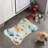 Colorful Chic - 1 Piece Bone Shape Feeding Mat