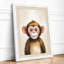 Chimpanzee Gaze Modern - Print-1325471387-1325471382