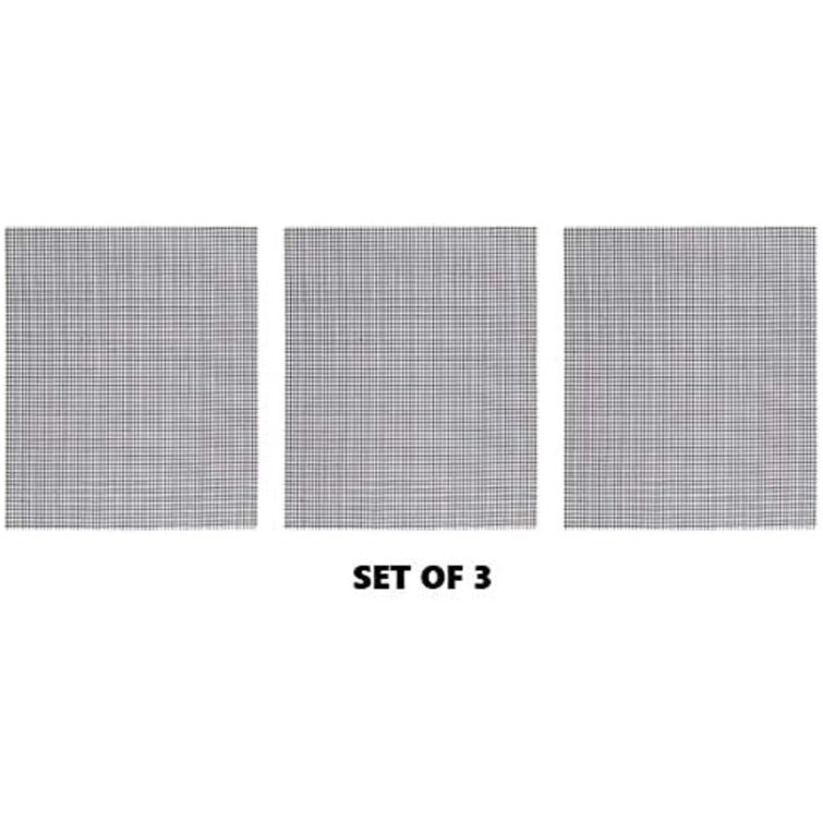 AmericanDirect Plastic Non-Stick Dishwasher Safe Grill Grid Mat