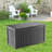 150 Gallon Durable Water Resistant Resin Deck Box All-Weather Storage Box Indoor and Outdoor Use For Garden Patio Furniture and Supplies-115269754-115269750