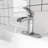 Single-Hole Single-handle Bathroom Faucet with Drain Assembly-61744972