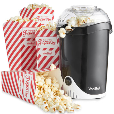 VonShef Hot Air Popcorn Popper