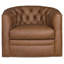 Leather Tufted Armchair-2010733730