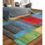 Hand Knotted Wool Area Rug in Red/Green/Blue-930515088