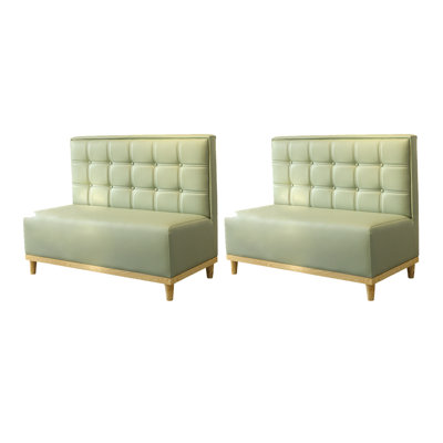 Banc rembourré en similicuir