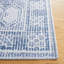 Tapis oriental bleu clair / blanc Aodan-537926546