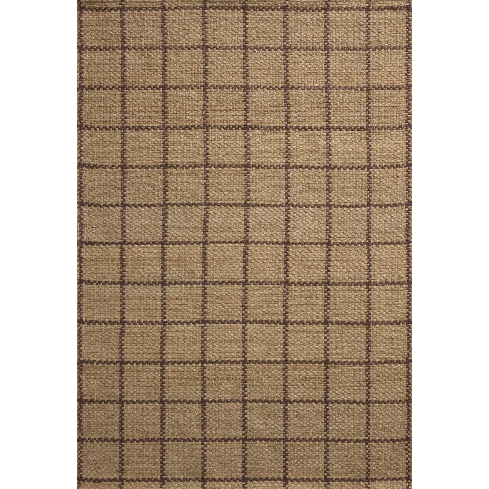 Fletcher Natural / Brown Area Rug, Runner 2'6" x 7'6"