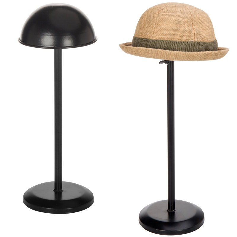 Freestanding Hat Coat Rack in Black
