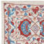 Suspension murale brodée 100% soie 20 x 33 po. Nouvelle nappe. Décoration murale Boho. Jeté moderne