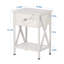 Ensemble de chambre avec lit plateforme 3 pièces Alsa-225804047-225804045