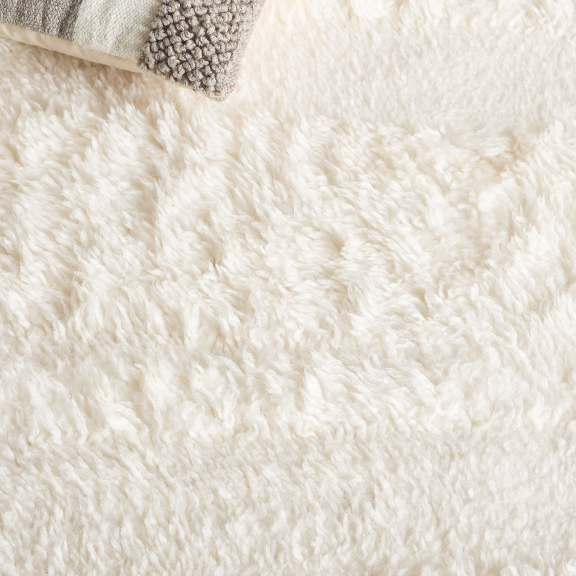 Casablanca 473 Hand Woven Wool Pile Solid Color Rug, Rectangle 3' x 5'