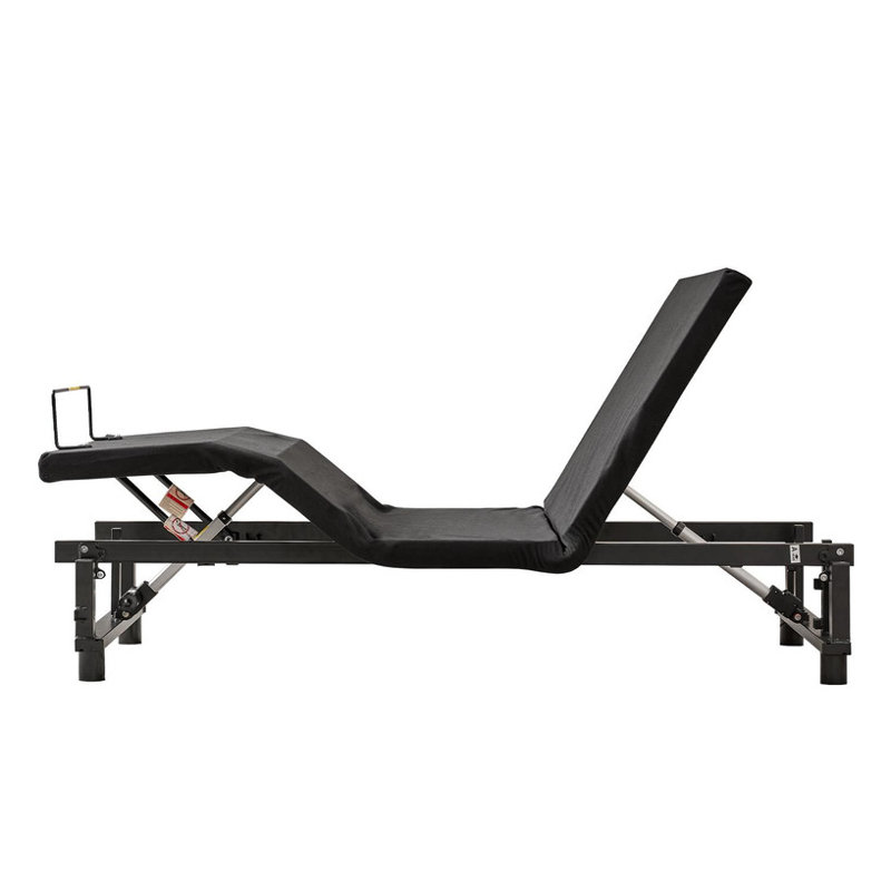 Adjustable Bed Base Frame with Quiet Motor Head and Foot Incline for Zero Gravity Experience