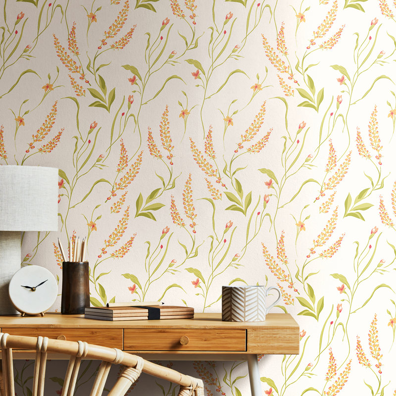 Springtime Meadow - Honey & Peach, Peach