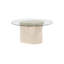 Cast Naturals 28" Pedestal Dining Table-48423063