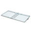 25cm Rectangular Adjustable Folding Table