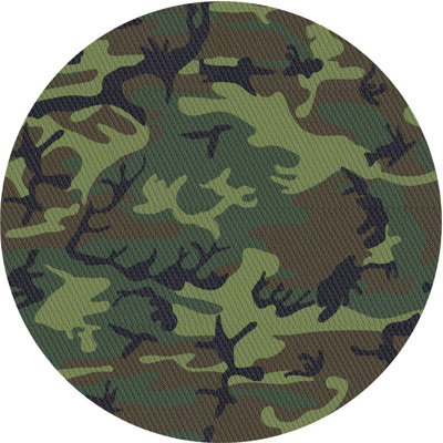 Camouflage Indoor Rug