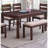 Modern Solid Wood Antique Cherry Dining Table - Rectangular With Enhanced And Stable Surface Room Reliable