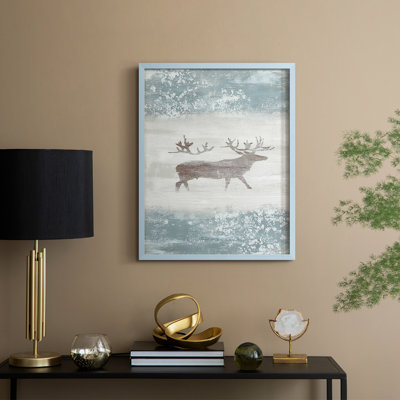 «Christmas Holiday», reproduction d'art encadrée CLX