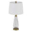 Lampe de table en verre