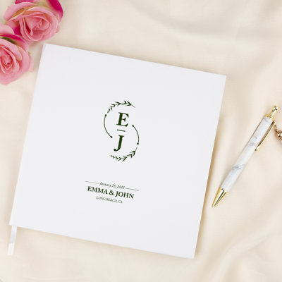 Livre d'or de mariage personnalisé