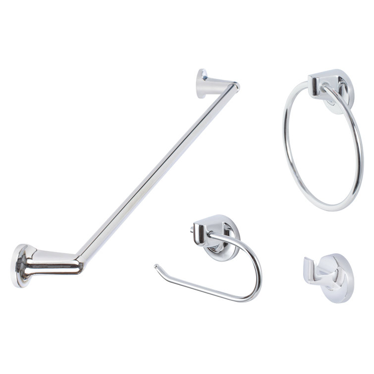 Sierra Series Bath Set, Single Post