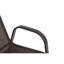 Chaises de patio robustes 4 pièces en textilène respirant, conception compacte pour l'extérieur et le jardin