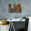 «Majestic City Abstract» par Michael Mullan, art mural sur toile-964178027