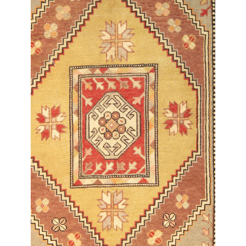 One-of-a-Kind 5'7" X 8'9" 2010s Wool Area Rug in