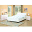 Lit de grand lit classique classique en similicuir 1pc