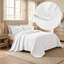 Ensemble de couvre-lit matelassé gaufré Superior Solitaire-22182016-22182025