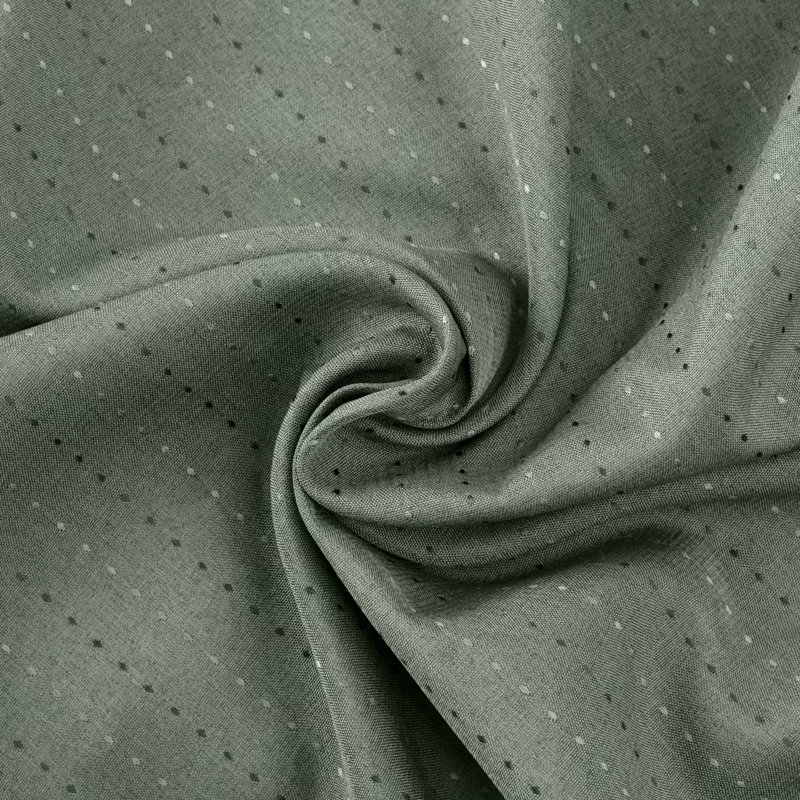 Cedarpoint Elegant Striped Design Grommet Room Darkening Curtain Panel, 54" W x 63" L, Green