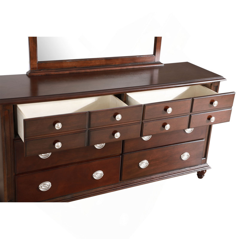 Commode avec boutons décoratifs