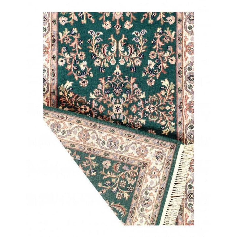 Pasquina Oriental Area Rug in Green