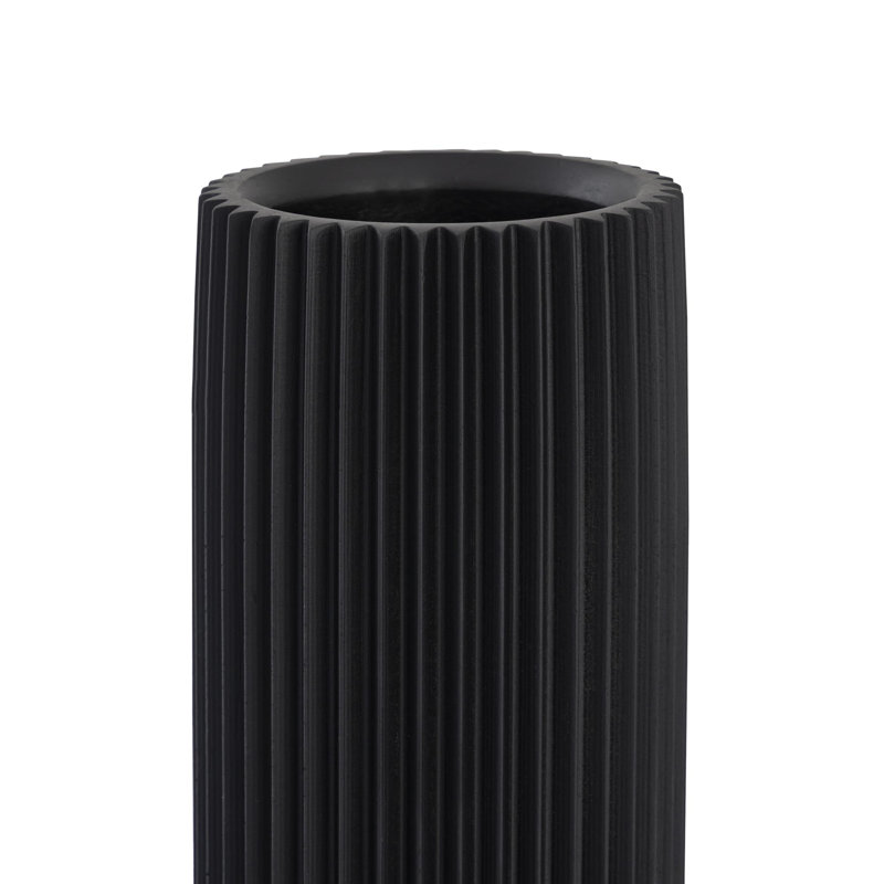 Vase de table Cliett Jenna, Noir, noir, noir, noir