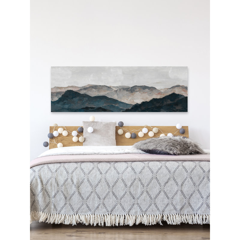 Conquer the Appalachians - Peinture panoramique sur toile tendue, H 20 po x l 60 po x P 1,5 po