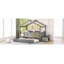 Lit en bois avec couchette-401999103